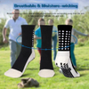 Custom Boys Girls Running Socks Black White Versatile Sports Sock with Patterned