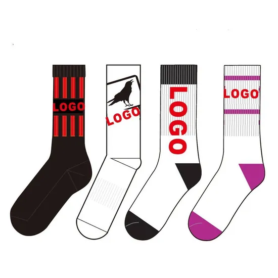 Xianghui Custom Logo Acquard Mens Novelty Sublimation 3D Printed Custom Socks