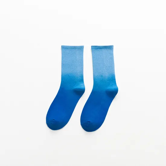 Custom Logo OEM Cotton Men Women Fashion Funny Funky Crew Colorful Happy Dress Socks