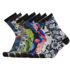 Unisex Men Women Digital Printed Custom Wholesale Cotton Fashion Socks