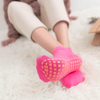 Factory Custom Logo Slipper Non Slip Skid Gripper Trampoline Socks for Adults Women Hospital Socks Yoga Socks Summer Knitted