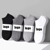 OEM Athletic Breathable Logo Ankle Men Designer Cotton Sports High Quality Packaging Custom Socks
