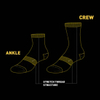 White Black 100% Cotton High Quality Fashion Custom Logo Men Crew Socks