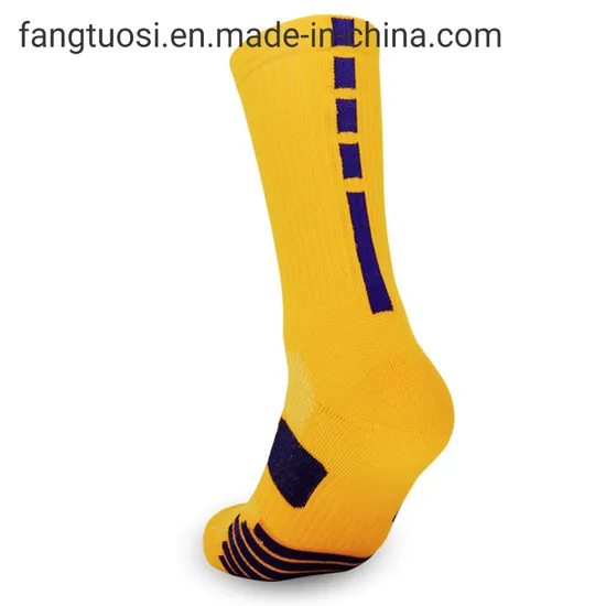 New Custom Design High Quality Anti Slip Soccer Grip Striped Trail Running Socks Long Breathable Football Soccer Socks