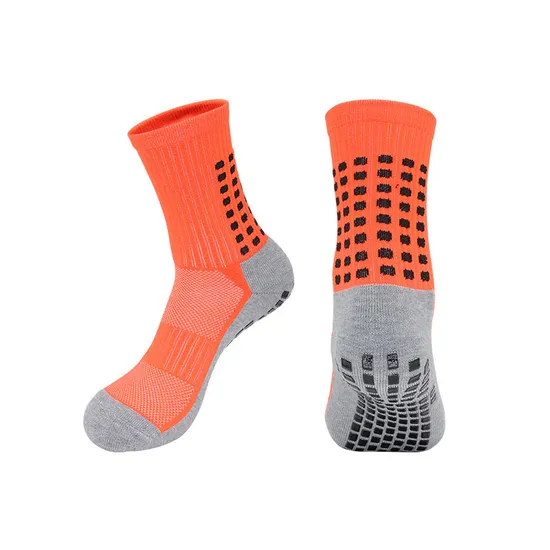 Custom Sports Socks Men Athletic Socks Non Slip Football Grip Sock