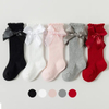 Wholesale Low Price and High Quality Cotton Bow Children Baby Socks