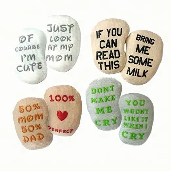Factory Custom Logo Baby %Cotton Cute Box Gift Grip Socks