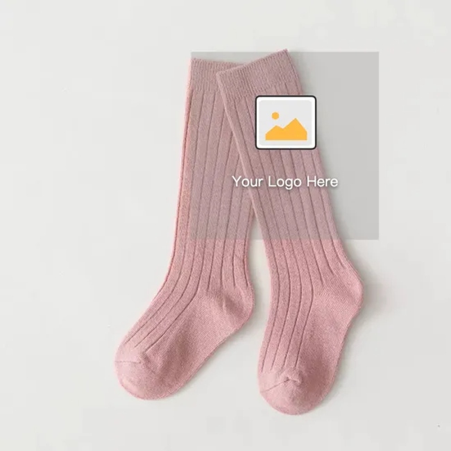 Custom Logo Autumn Winter Kids Warm Toddler Baby Socks