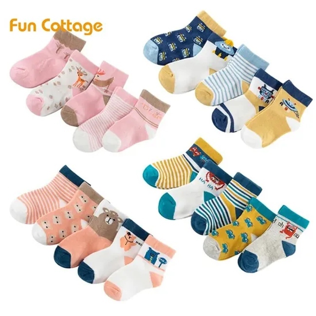 Autumn Baby Socks Bear Socks for Kids DOT Boys Sock