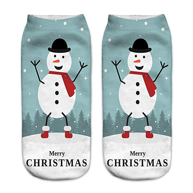 Custom Print China manufactory supply tube children christmas socks girl cartoon sock