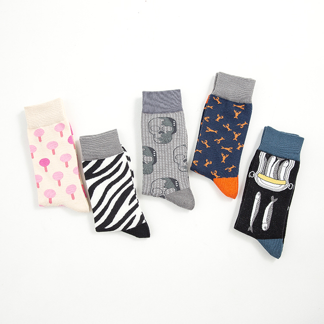 High quality knit Socks Women multi designed Cartoon Gift Christmas Stockings 100% Cotton Socks