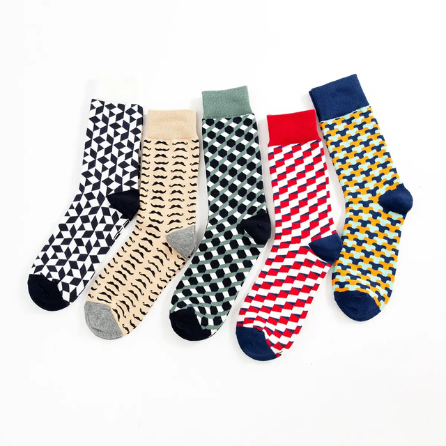 Oem Factory Crew socks Cozy Custom Soft Unisex Lnitted Novelty Sport Cotton Crew socks