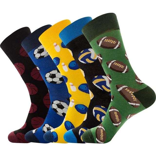 Oem Factory Cozy Custom Soft Unisex Cotton Lnitted Design Novelty Sport Crew socks