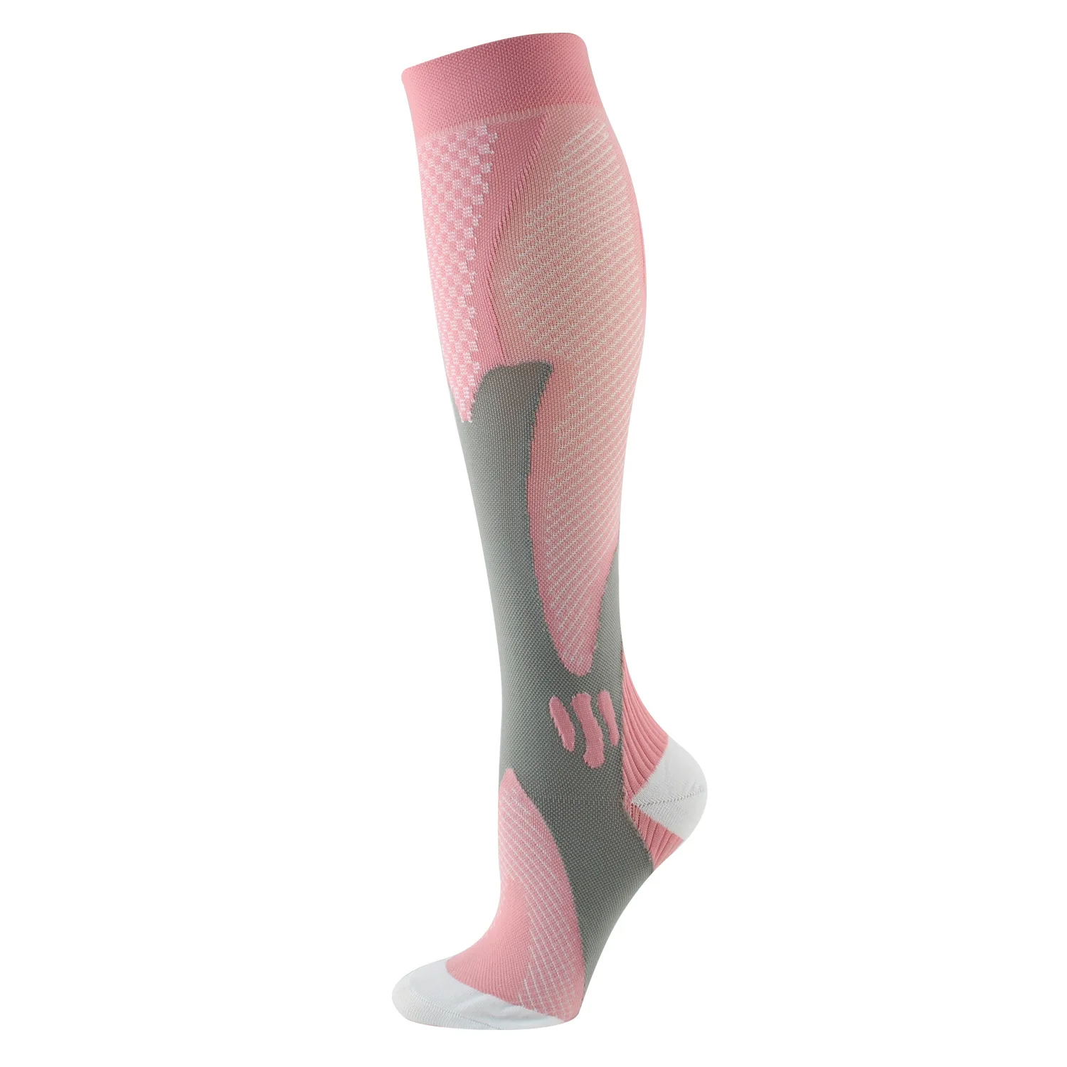  Compression Socks Men's Marathon Mountain Bike Football Basketball Socks Women's Medical Varicose Vein Edema Diabetes Knee 