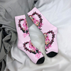  Crazy Design Cute Kitten Banana Cat Meme Basketball Socks Polyester Long Socks for Unisex Non 