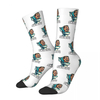  Retro Death Grips The Money Store Cover Basketball Socks Polyester Long Socks for Women 