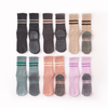 minimum order quantity Yoga Socks Cotton Towel Stripe Pile Dot Silicone Non slip women Warm Pilates Grip Crew 