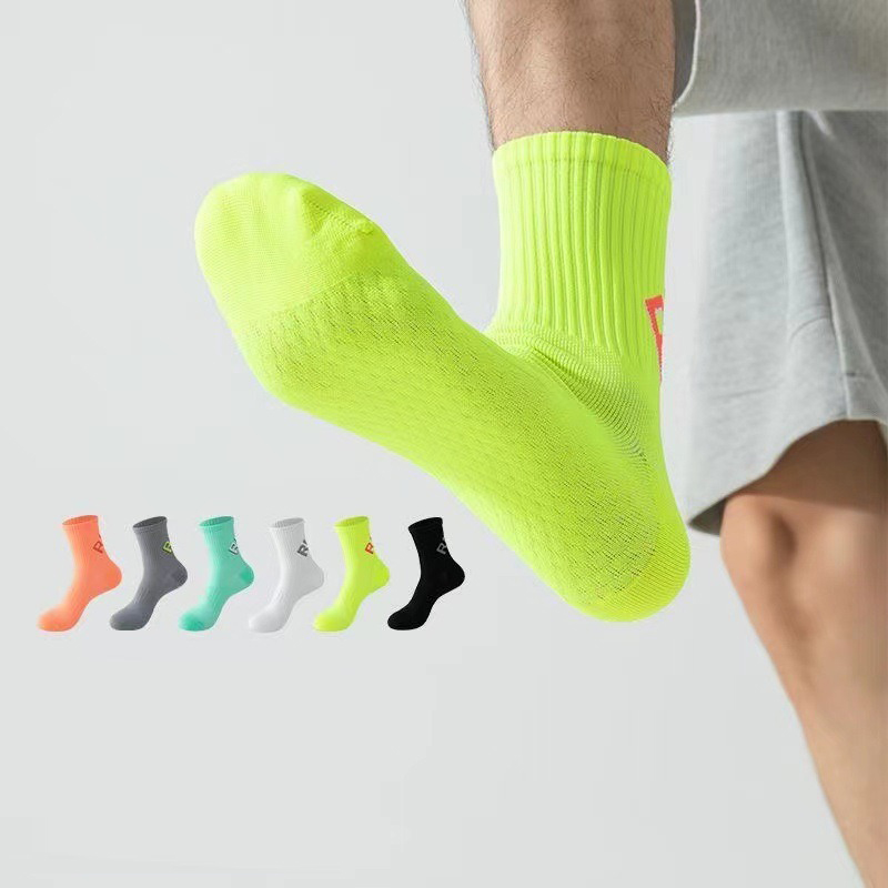 tailored services Running Socks Unisex Men Women Middle Tube Quickly Dry Outdoor Sports Marthon Bike Riding Fitness Training