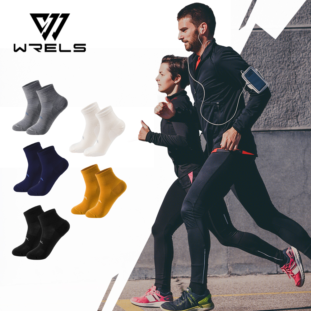  WRELS Socks Compression Winter Ankle Cotton Socks Basketball Professional Racing Cycling Socks for Men 