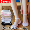 Low-cost women Cotton Knee High Socks Black White Solid Fashion Casual Calf Female Girl Party Dancing Sexy Striped Long 