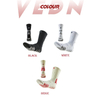  Non Slip Running Socks for Men Women High Elastic Thick White Comression Basketball Socks with Ankle 