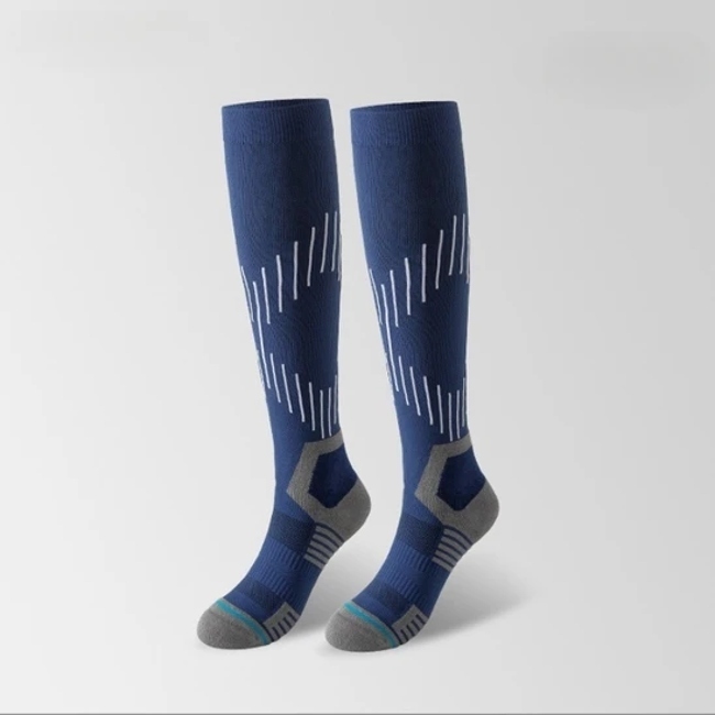 High Elasticity Men′s Long Compression Socks for Winter Activities