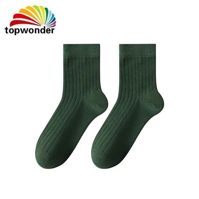 Wholesale and Customize Single Color Stripe Sock Ankle Sock Stripe Sock for Women, Men and Kids