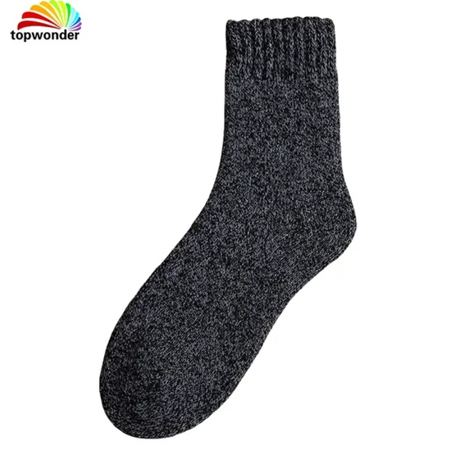 Customize All Sorts of Winter Thick Thermal Melange Sock Wool Sock Merino Sock Winter Sock in Many Designs, Colors and Sizes