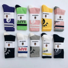 Compression Athletic Bapes Designer Sports Socks Wholesale Custom Cotton for Men Casual Knitted Cartoon Socks Crew Socks Regular