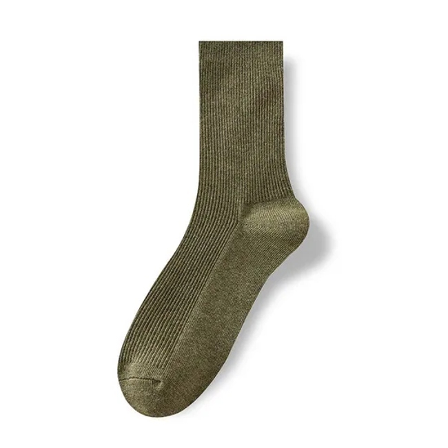 White Socks for Men Women Breathable Sustainable Running Soft Crew Socks Anti-Slip Casual Socks Unisex