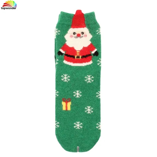 Customize All Sorts of Thick Warm Terry Winter Thermal Wool Sock Cozy X-Man Christmas Sock in Many Designs, Colors and Sizes