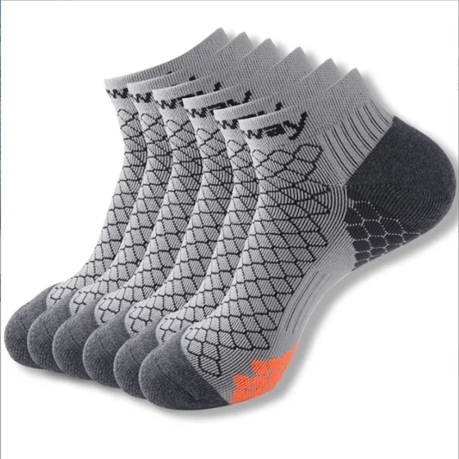 Quick-Dry Low-Cut Athletic Socks for Men Size 45-50
