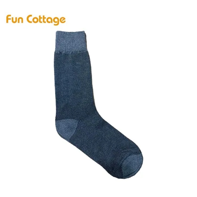 Men Cotton Socks Cotton Sweat-Absorbent Designer Basketball Team Premium Crew Men′s