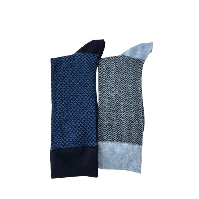 Antibacterial Soft Breathable High Elastic Cotton Modal Colorful Stripe Block DOT Stripe Men Ankle Crew Socks