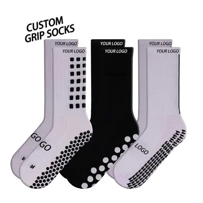Quality Crew Fashion Grip Embroidery Women Compression Logo Print Men′s Designer Sport Custom Socks