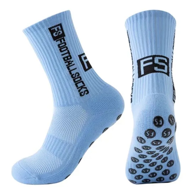 Men’ S Anti - Slip Football Socks with 13 Color Options Perfect for Football Training & All Genders