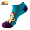 Wholesale and Customize All Designs of Oil Painting Sock, Boat Sock, Low Ankle Sock, Summer Sock in Many Colors, Sizes and Material