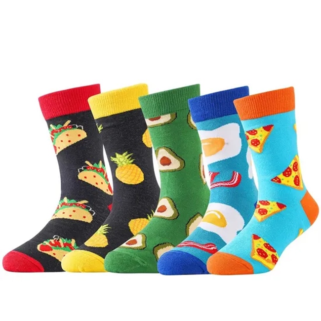 Wholesale Print Blank Custom Logo Unisex 3D Designer Crew Sports Men Socks
