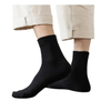 Men′s Sweat-Absorbing MID-Tube Sock Footwear Cotton Polyeter Custom Socks