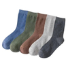 Men′s Casual Breathable Soft Moisture-Wicking Odor Bacteria Resistant Socks