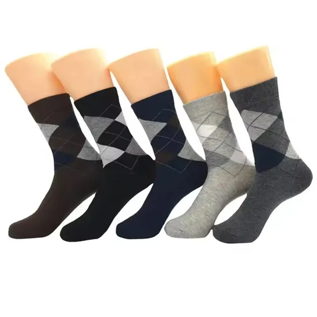 Custom Design Apparel-Accessories Sock-Stocking Classic High Quality Men Cotton Formal Business Dress Crew Socks