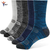 Wholesales Factory Cheap High Quality Custom Logo Design Men′s Cushioned Work Plain Sock Crew Athletic Socks Moisture Wicking Breathable Football Sports Socks