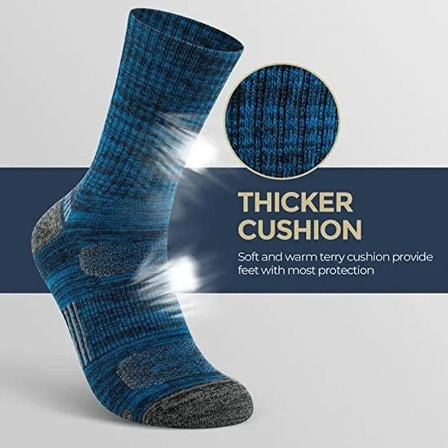 Wholesales Factory Cheap High Quality Custom Logo Design Men′s Cushioned Work Plain Sock Crew Athletic Socks Moisture Wicking Breathable Football Sports Socks