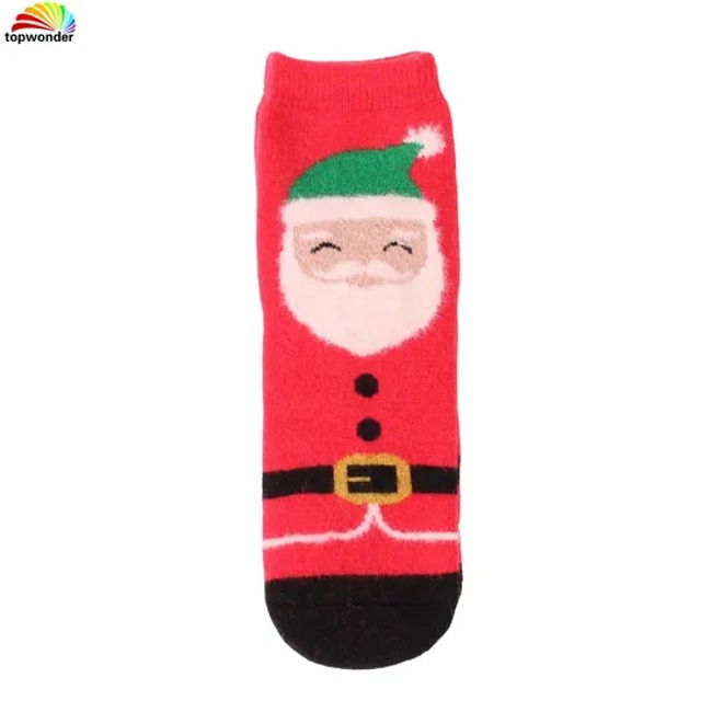Customize and Wholesale All Sorts of Fashion Thick Thermal Winter Wool Christmas Sock in Many Designs at Low Prices