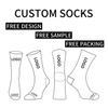 Professional Custom Men′s Sports Socks Breathable Towel Bottom Sports Socks