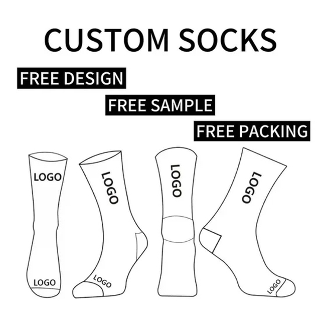 Wholesale Factory High Quality Cotton Tube Sports Socks Ankle Sock Men Crew Custom Socks with Logo