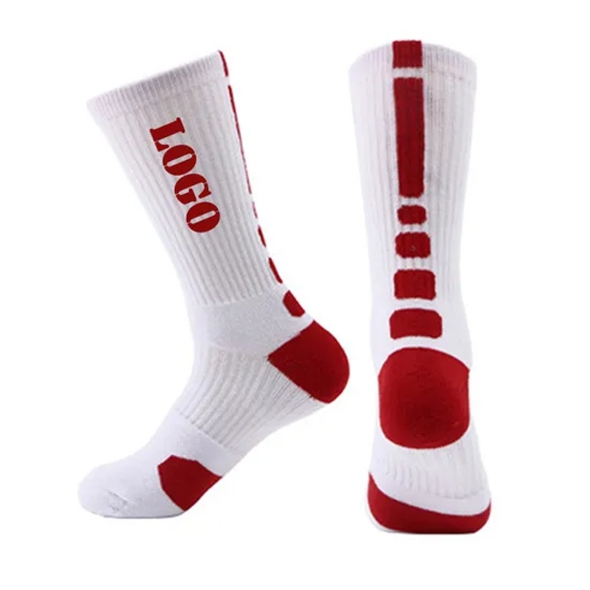 New Products American Sports Socks Spring and Summer Men Simple Solid Color Casual Athletic Soft Crew Socks