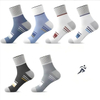 Men′s Colorful Striped Crew Socks for Autumn and Winter