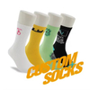 Wholesale High Quality Compression Moisture-Wicking Cotton Disposable Travel Sports Crew Socks Custom Men Sock