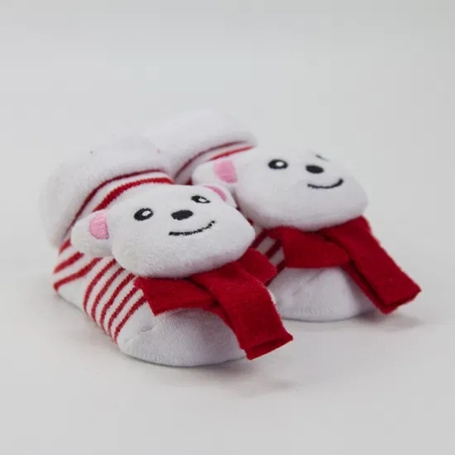 Unisex Kids Children Baby Custom Cotton Wholesale Toy Rattle Socks